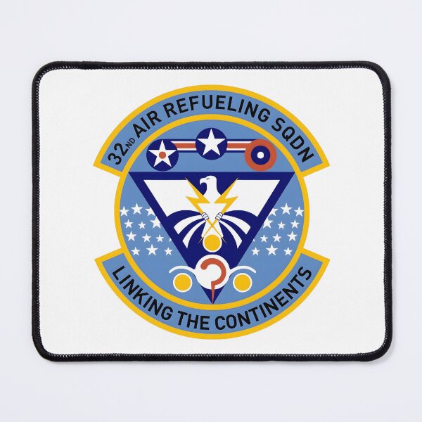 Item preview, US Air Force 32nd Air Refueling Squadron Insignia designed and sold by CharlieDesings.
