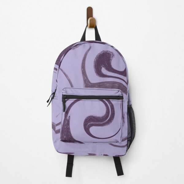 Item preview, Abstract Lavender Swirls - Muted Purple Liquid Marble Pattern designed and sold by CaramelCo.