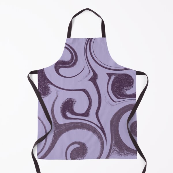 Item preview, Abstract Lavender Swirls - Muted Purple Liquid Marble Pattern designed and sold by CaramelCo.