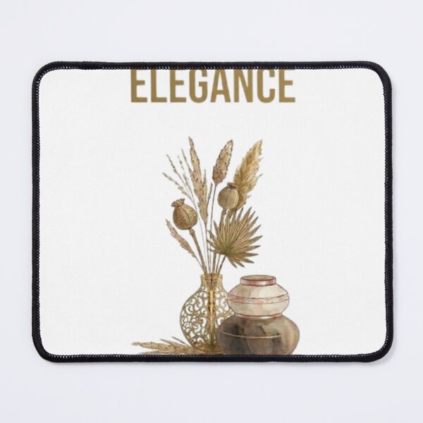 Item preview, Elegant Minimalist Dried Floral Vase Art designed and sold by Northern Glow Art.