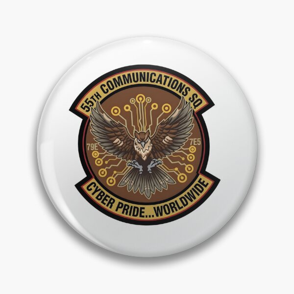 Item preview, US Air Force 55th Communications Squadron Insignia designed and sold by CharlieDesings.