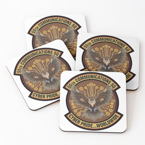 Item preview, US Air Force 55th Communications Squadron Insignia designed and sold by CharlieDesings.