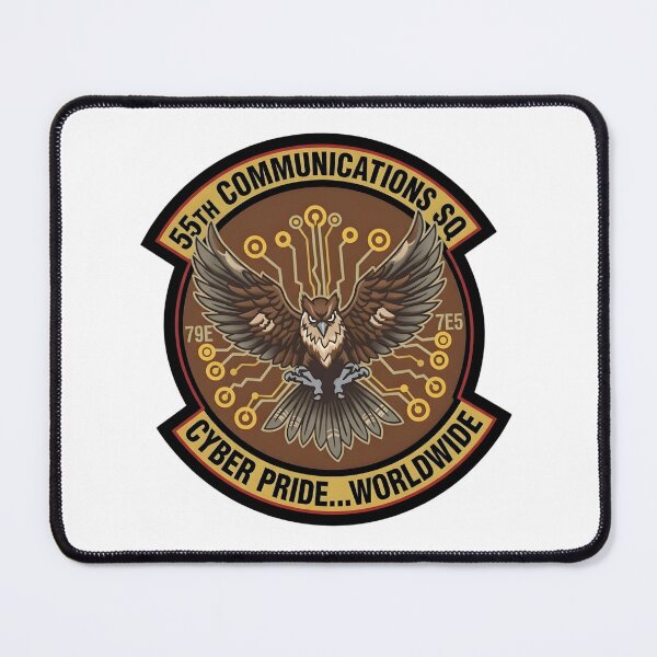 Item preview, US Air Force 55th Communications Squadron Insignia designed and sold by CharlieDesings.