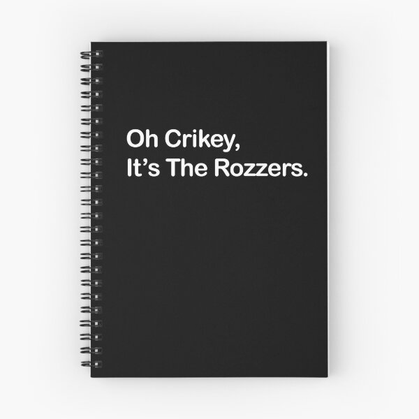 Item preview, Oh Crikey, It’s The Rozzers – British Slang white Text Design designed and sold by EmeraldeaArt.