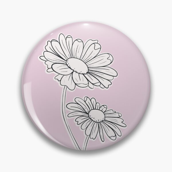 Item preview, Pink Daisies April Birth Flower Pretty Illustration designed and sold by winterpumpkin.