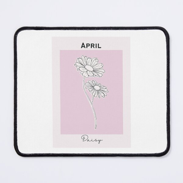 Item preview, Pink Daisies April Birth Flower Pretty Illustration designed and sold by winterpumpkin.