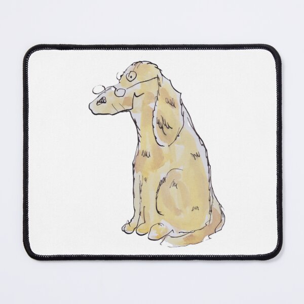 Item preview, Brown dog wearing glasses designed and sold by Inky Fingers Illustrations.