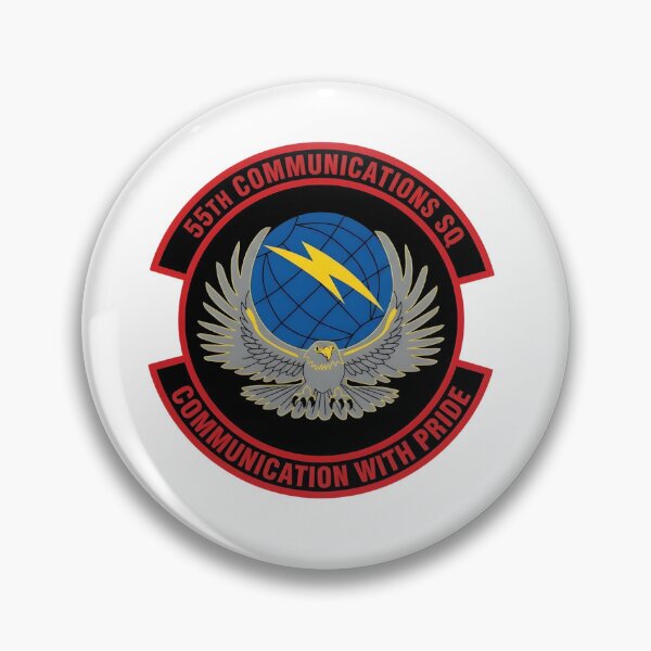 Item preview, US Air Force 55th Communications Squadron "Communication with Pride" Insignia designed and sold by CharlieDesings.