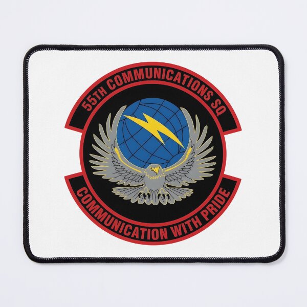Item preview, US Air Force 55th Communications Squadron "Communication with Pride" Insignia designed and sold by CharlieDesings.