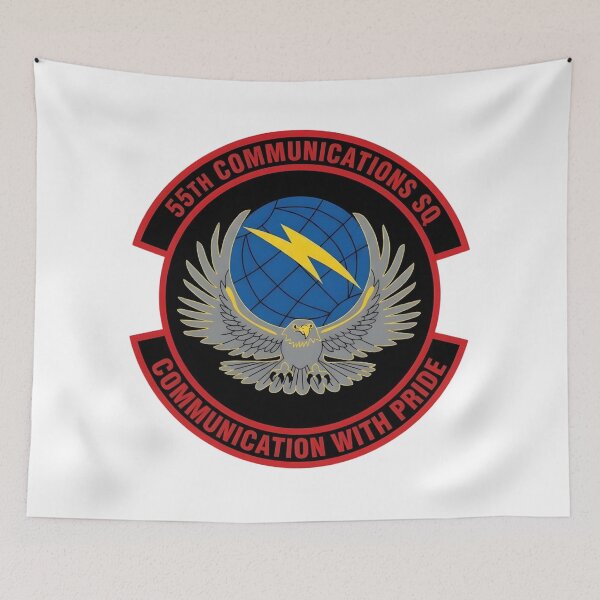 Item preview, US Air Force 55th Communications Squadron "Communication with Pride" Insignia designed and sold by CharlieDesings.