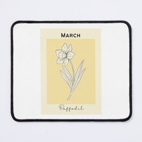 Item preview, Yellow Daffodil March Birth Flower Pretty Illustration designed and sold by winterpumpkin.
