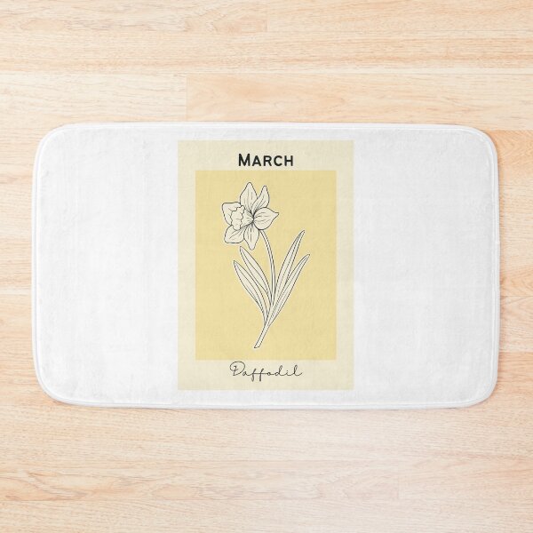 Item preview, Yellow Daffodil March Birth Flower Pretty Illustration designed and sold by winterpumpkin.