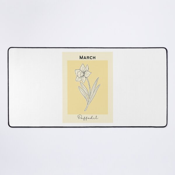 Item preview, Yellow Daffodil March Birth Flower Pretty Illustration designed and sold by winterpumpkin.