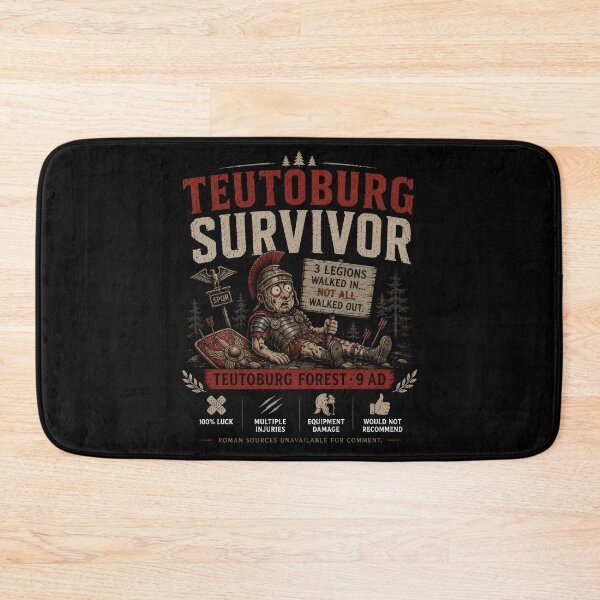 Item preview, Teutoburg Forest Survivor Ancient History Humor designed and sold by Retr0Tshirts.