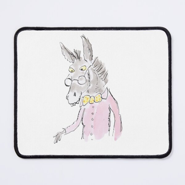 Item preview, Donkey wearing glasses and a bow tie designed and sold by Inky Fingers Illustrations.