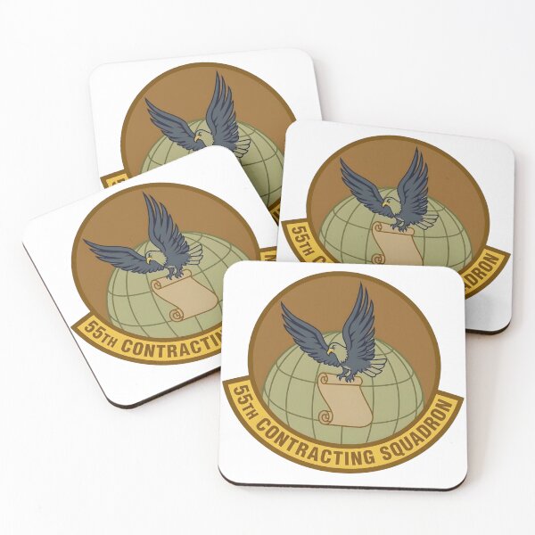 Item preview, US Air Force 55th Contracting Squadron Official Emblem designed and sold by CharlieDesings.