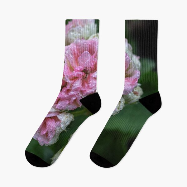 Item preview, Soft Pink Geranium Flower with Morning Dew Drops designed and sold by BlueMandarin.