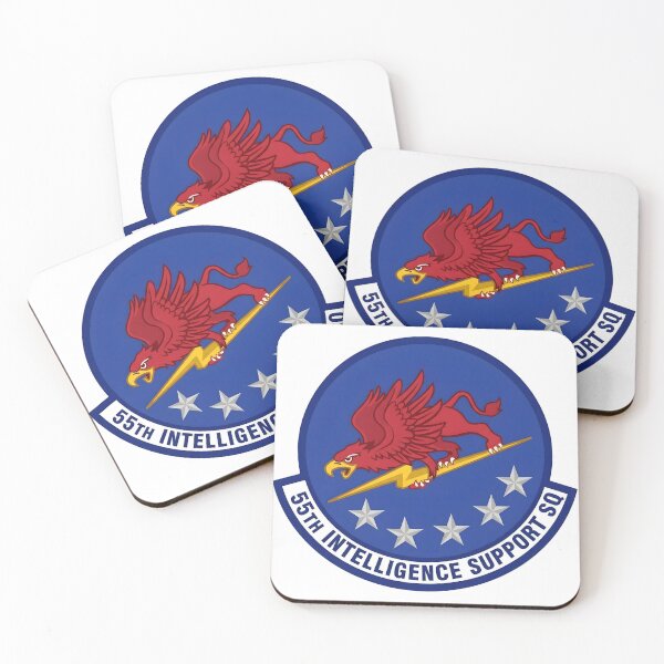 Item preview, US Air Force 55th Intelligence Support Squadron Official Emblem designed and sold by CharlieDesings.