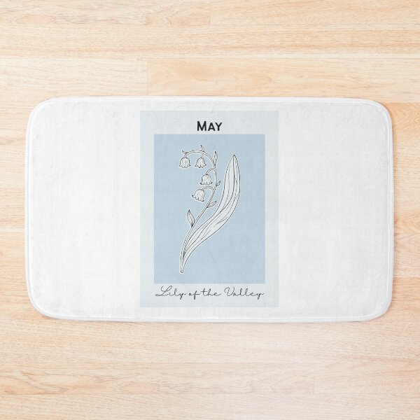 Item preview, Blue Lily of the Valley May Birth Flower Pretty Illustration designed and sold by winterpumpkin.