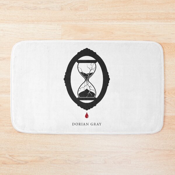 Item preview, Dorian Gray Hourglass Mirror Silhouette Gothic Line Art designed and sold by Fenay Designs.