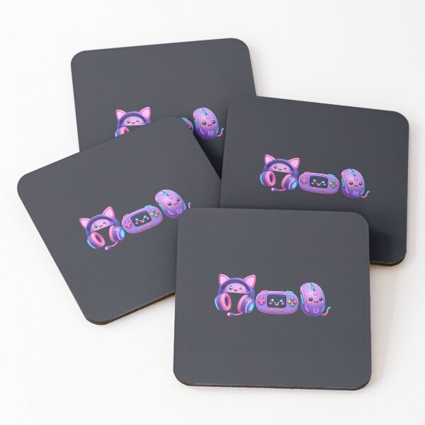 Item preview, Kawaii Gamer Accessories and Gear Die-Cut Sticker Set designed and sold by TrendingView.