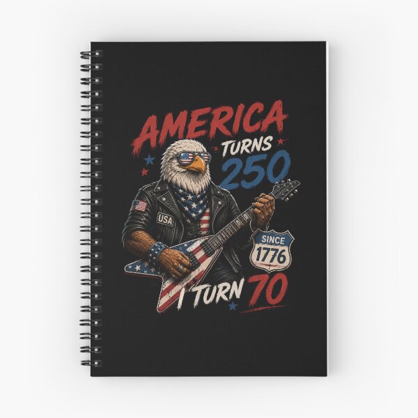 Item preview, America Turns 250 Turn 70 – Funny Patriotic 70th Birthday designed and sold by GibasVisuals.