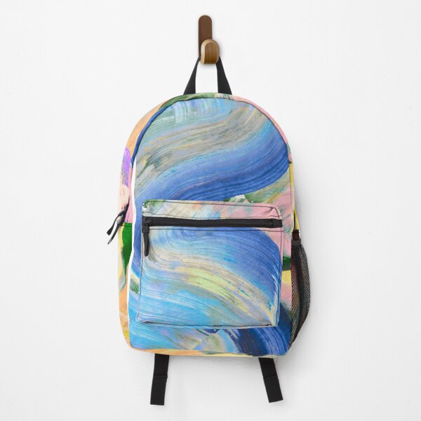 Item preview, Colorful Abstract Oil Paint Strokes Pastel Fine Art Aesthetic designed and sold by Rhodes Shop.