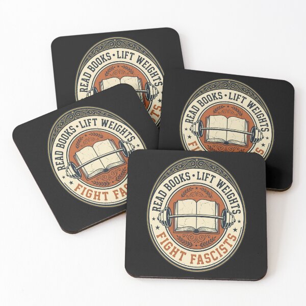 Item preview, Read Lift Fight Fascists Vintage Badge designed and sold by Sugengthecraftd.