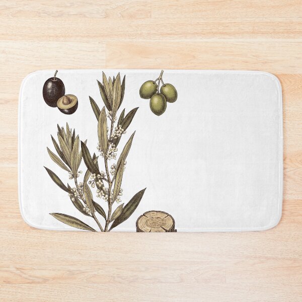 Item preview, Vintage Olive Branch Botanical Print designed and sold by Sugengthecraftd.