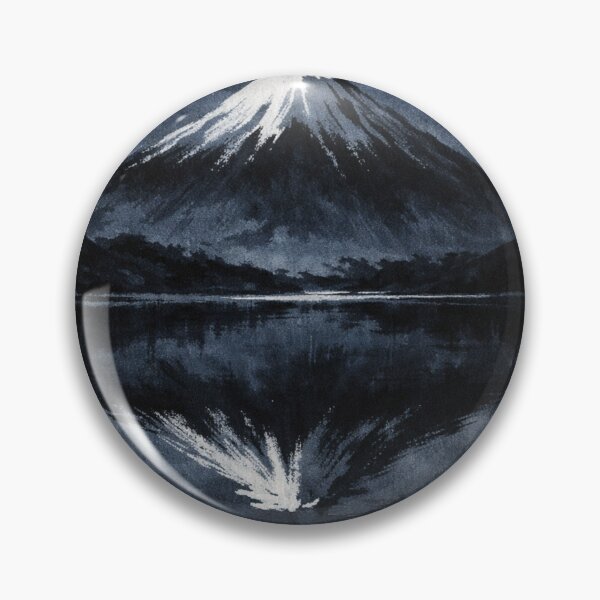 Item preview, Mount Fuji Night Reflection - Japanese Dark Art designed and sold by husso-design.