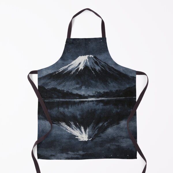 Item preview, Mount Fuji Night Reflection - Japanese Dark Art designed and sold by husso-design.