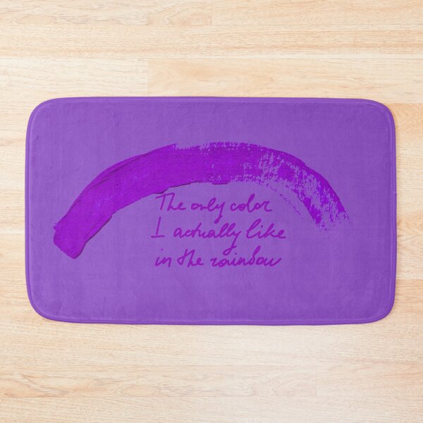 Item preview, The only color I actually like in the rainbow purple brush stroke handwritten joke designed and sold by TanalyFlowers.