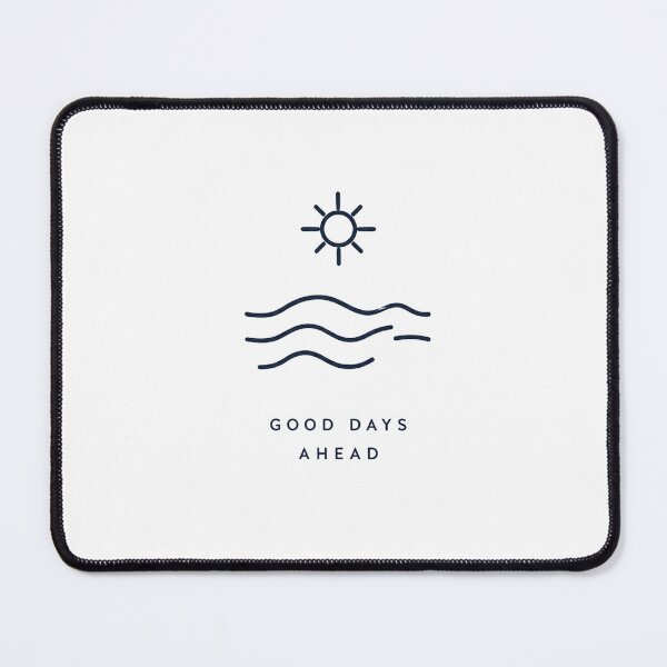 Item preview, Good Days Ahead Retro Ocean Aesthetic Shirt | Vintage Summer Beach Waves Graphic Tee designed and sold by NBT-NOVA.