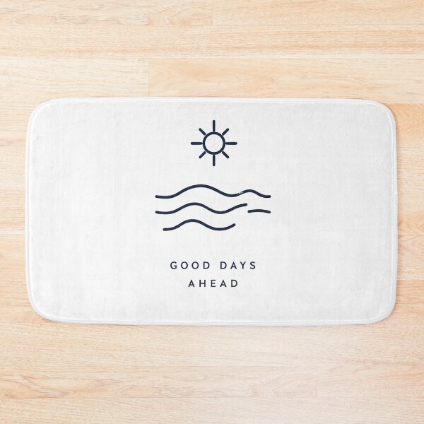 Item preview, Good Days Ahead Retro Ocean Aesthetic Shirt | Vintage Summer Beach Waves Graphic Tee designed and sold by NBT-NOVA.