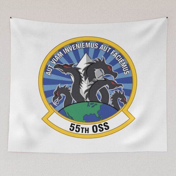 Item preview, US Air Force 55th Operations Support Squadron Official Emblem designed and sold by CharlieDesings.