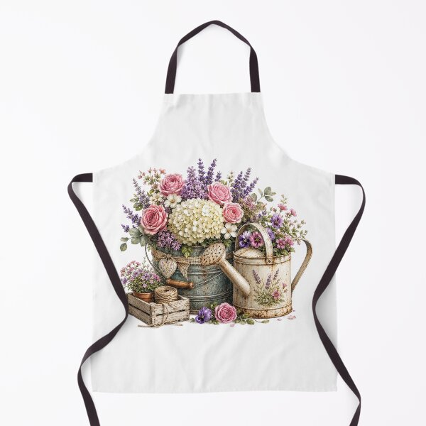 Item preview, Vintage Cottagecore Garden Flowers Watercolor designed and sold by PetalGarden.