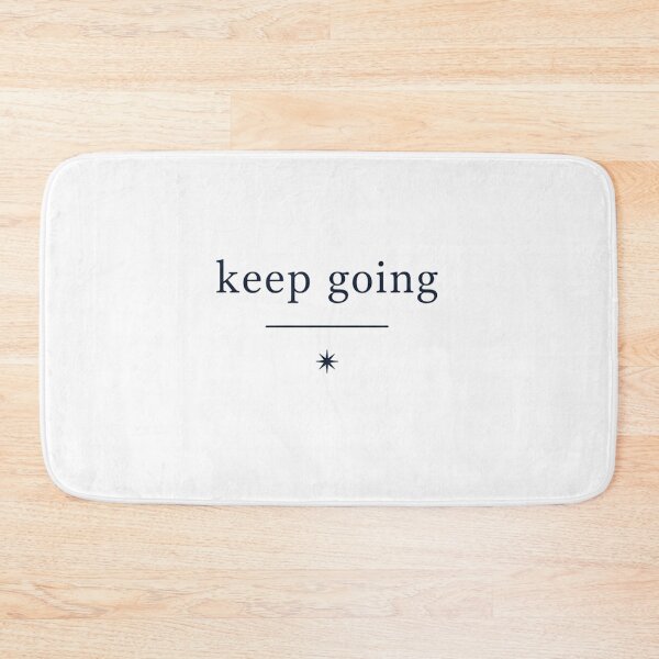 Item preview, Keep Going Minimalist Starfield Quote Design | Motivational Aesthetic Typography designed and sold by NBT-NOVA.