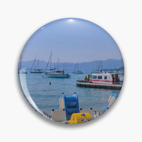 Item preview, Colourful Watercraft on Lake Garda at Bardolino designed and sold by Violaman.