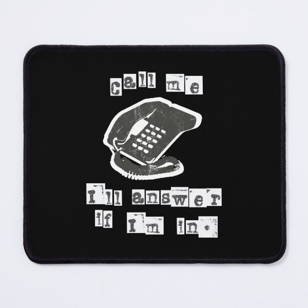 Item preview, Call me. I'll answer if I'm in. Retro Telecommunication designed and sold by UnwindMoon.