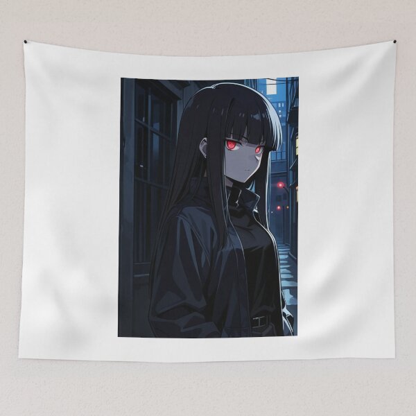Item preview, Art - Character Anime Night Minimalist Anime Manga designed and sold by AnimeShin.