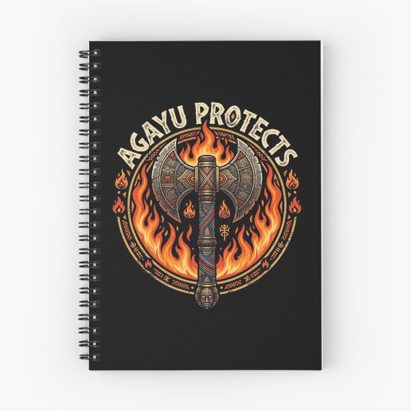 Item preview, Agayu Protects Tribal Axe Orisha Emblem designed and sold by DuckOddity.
