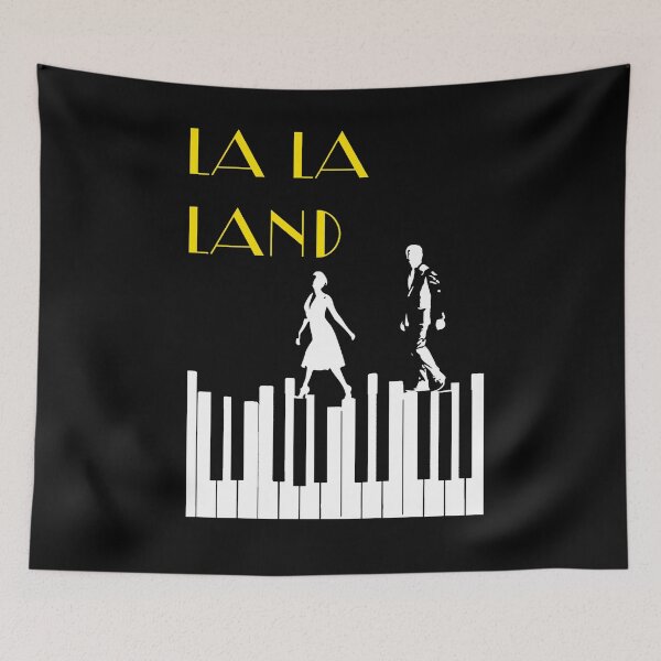 Item preview, Yellow Typography White Silhouette designed and sold by billiasbros.