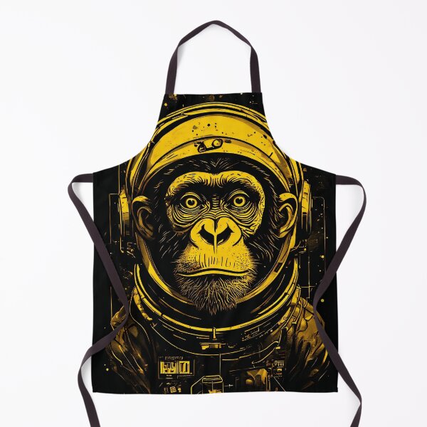 Item preview, lone space monkey designed and sold by aliraweb.