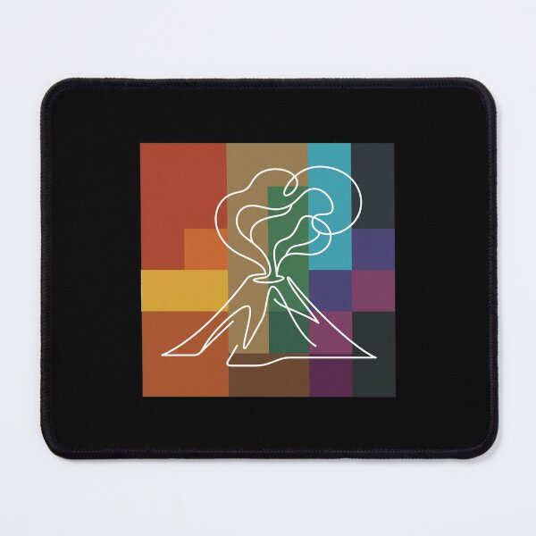Item preview, Modern Minimalist Agayu Nine Colors Volcano Art designed and sold by DuckOddity.