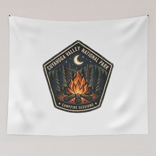 Item preview, Cuyahoga Valley National Park Campfire Sessions Camping Outdoor Adventure designed and sold by Simsimah26Parks.