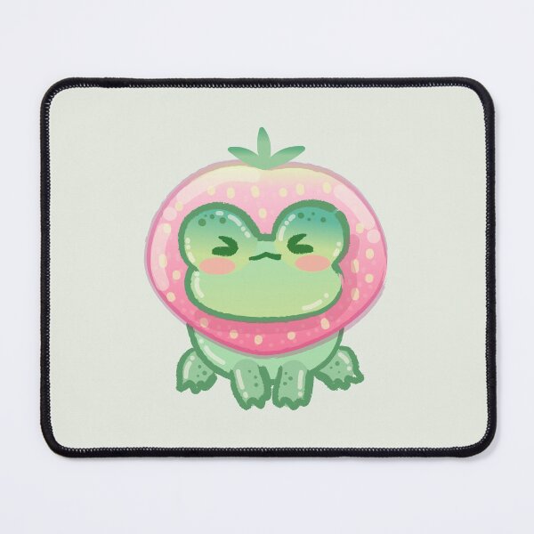 Item preview, strawberry frog hat designed and sold by LittleJuicy.