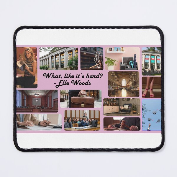 Item preview, Elle Woods Inspired Law Poster designed and sold by SavvySticker.
