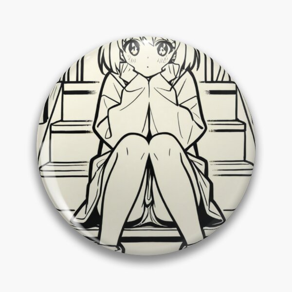 Item preview, Art - Character Anime Sitting Anime Style designed and sold by AnimeShin.