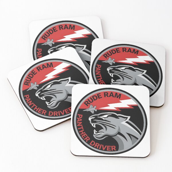 Item preview, US Air Force F-35 "Rude Ram Panther Driver" Insignia designed and sold by CharlieDesings.