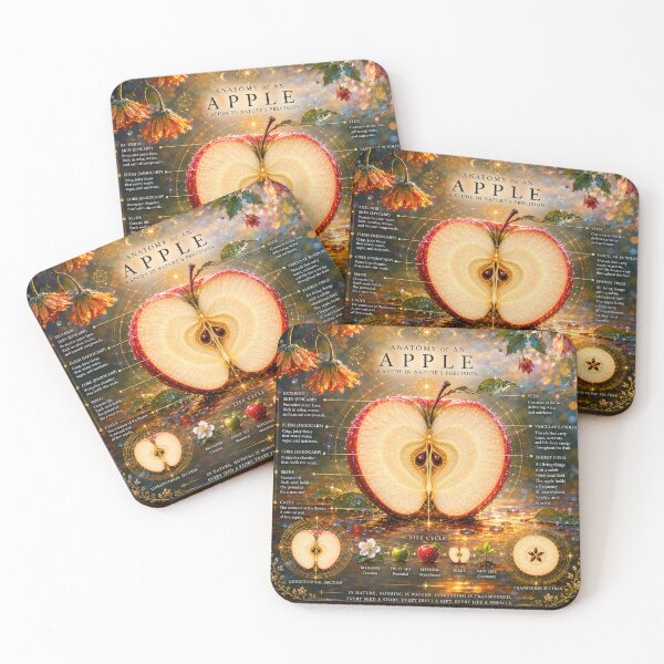 Item preview, Anatomy of an Apple — Illuminated Orchard designed and sold by Printed Path Designs.